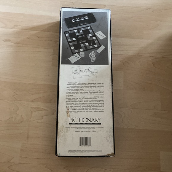 1985 Vintage Pictionary Board game - Picture 7 of 7